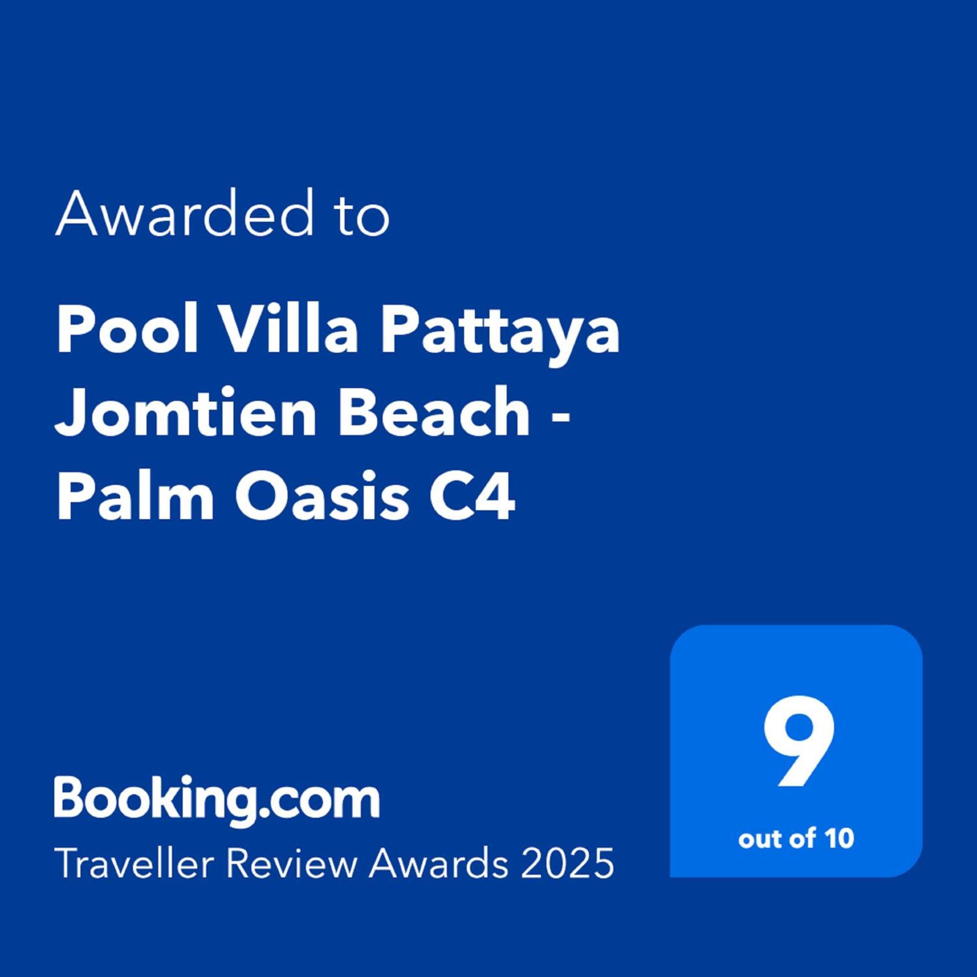 Pool Villa Pattaya Jomtien Beach - Palm Oasis C4 Ngoại thất bức ảnh